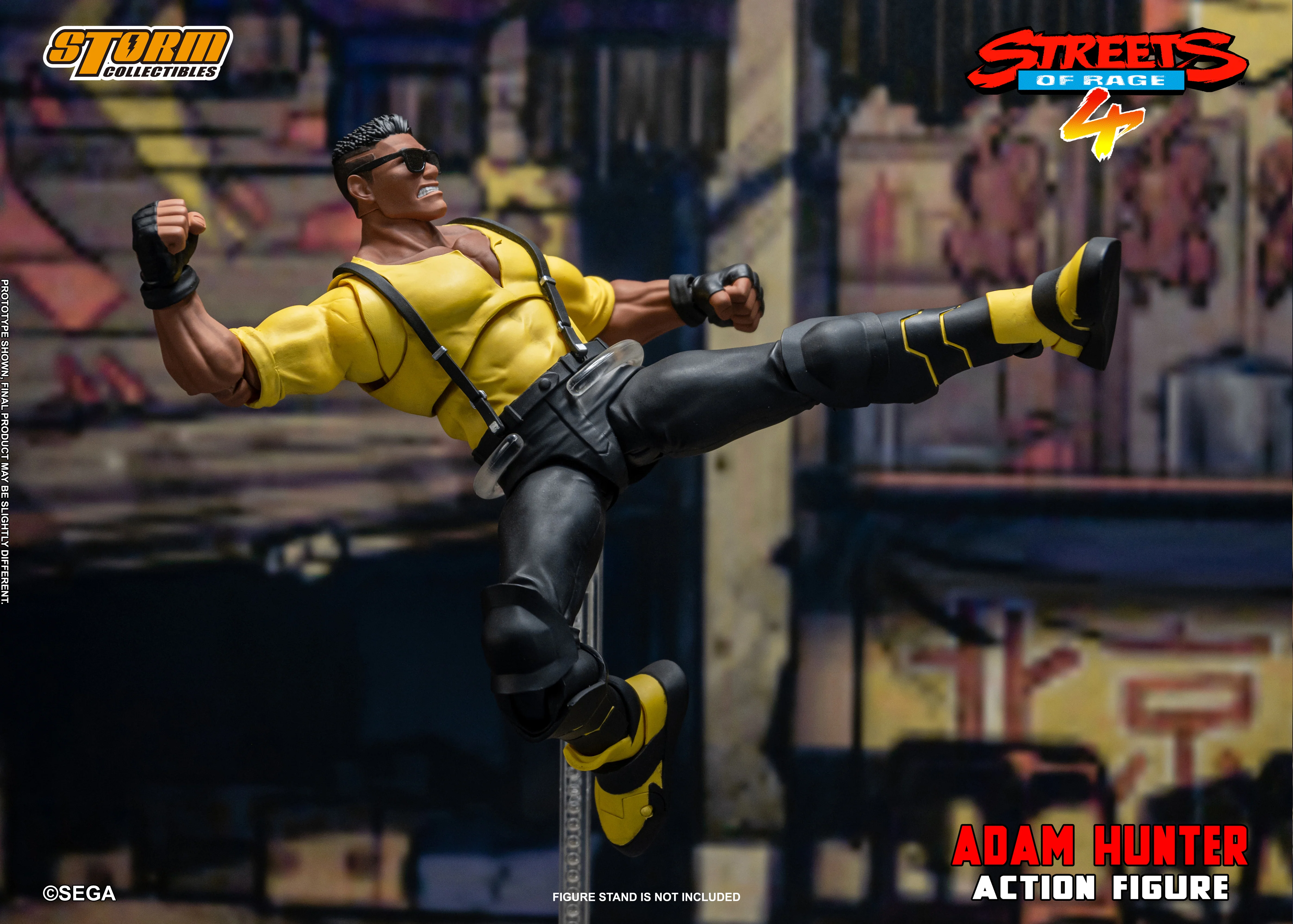 ADAM HUNTER - Street of Rage 4 Action Figure - Image 10