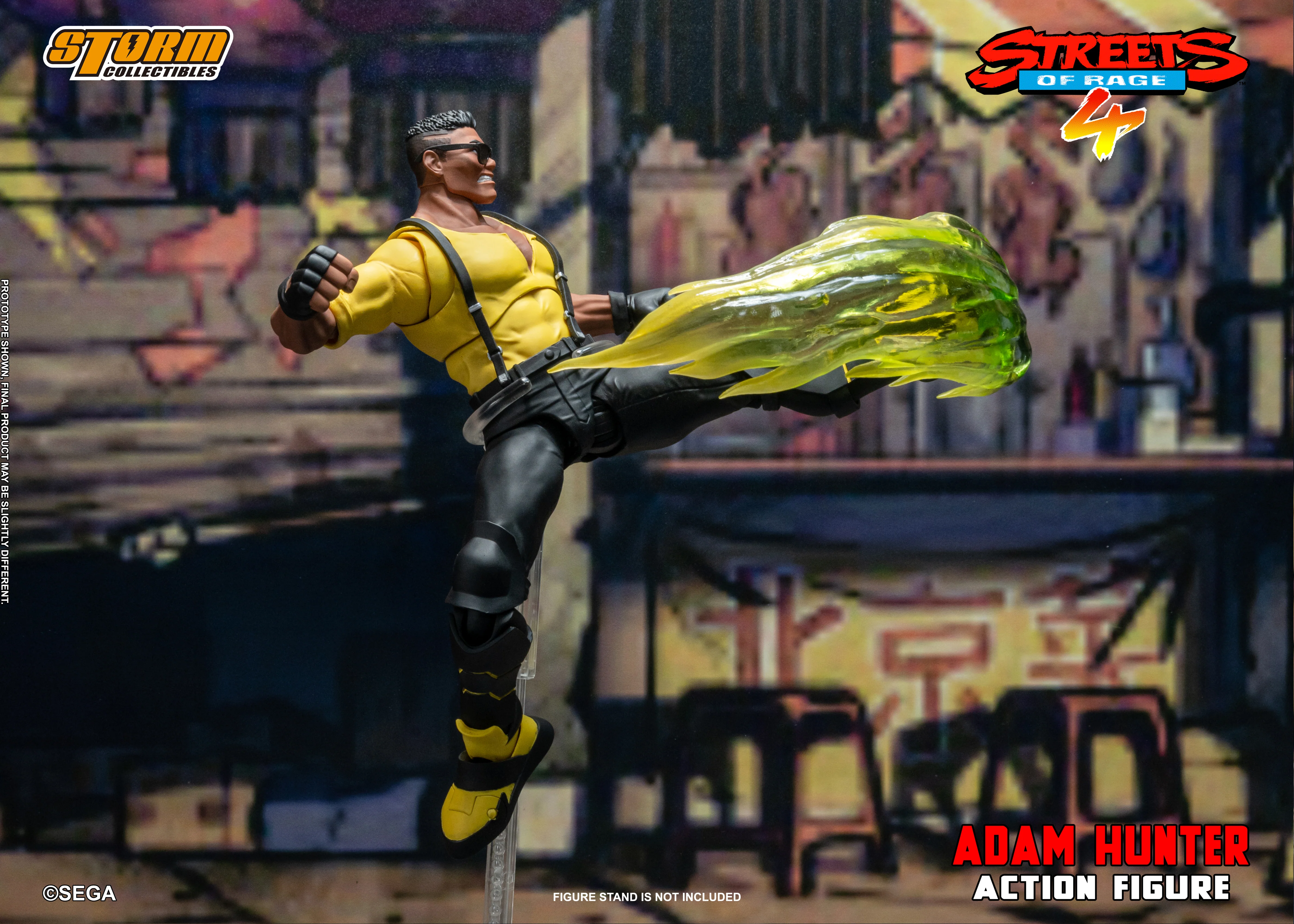 ADAM HUNTER - Street of Rage 4 Action Figure - Image 12