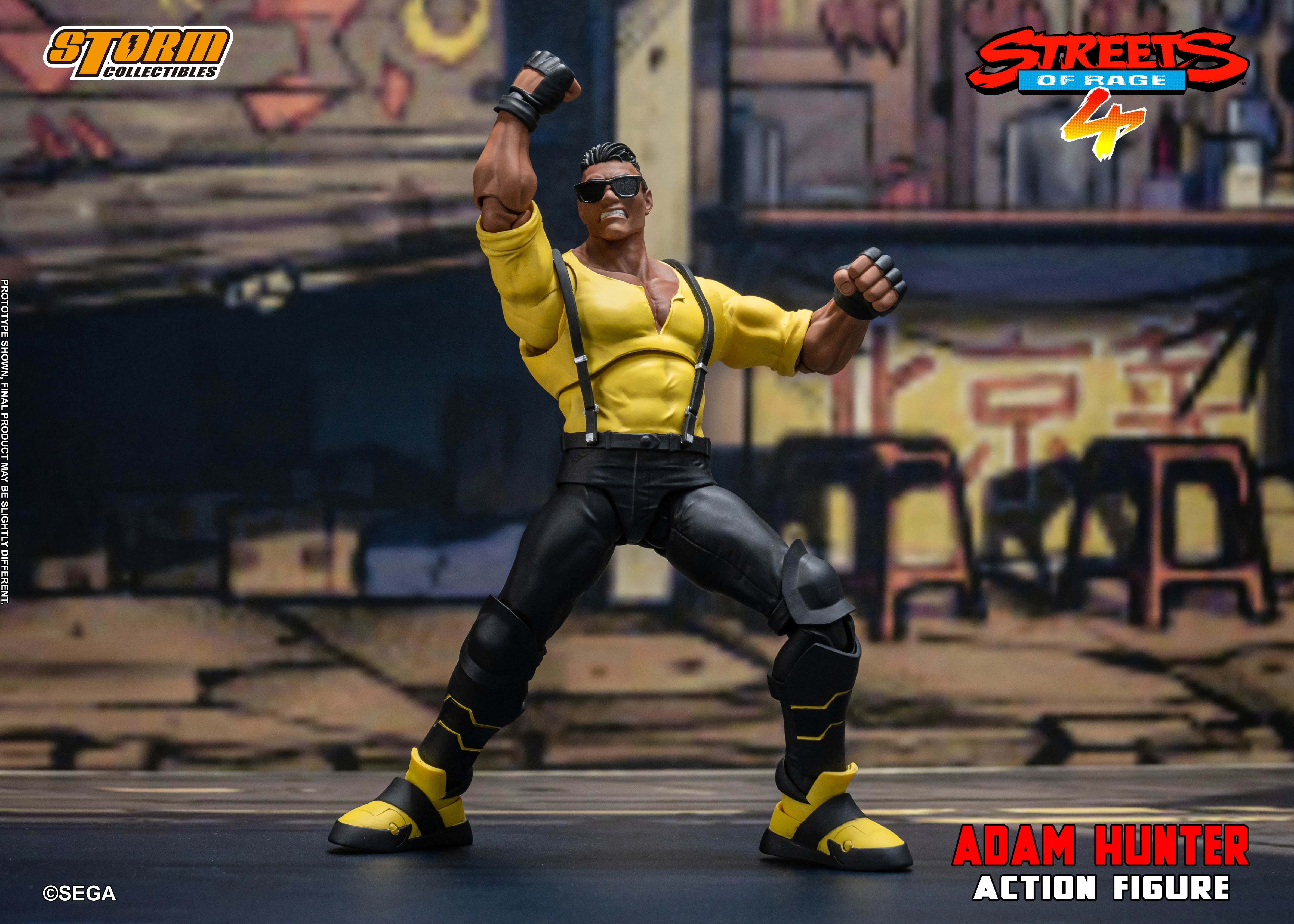 ADAM HUNTER - Street of Rage 4 Action Figure - Image 8