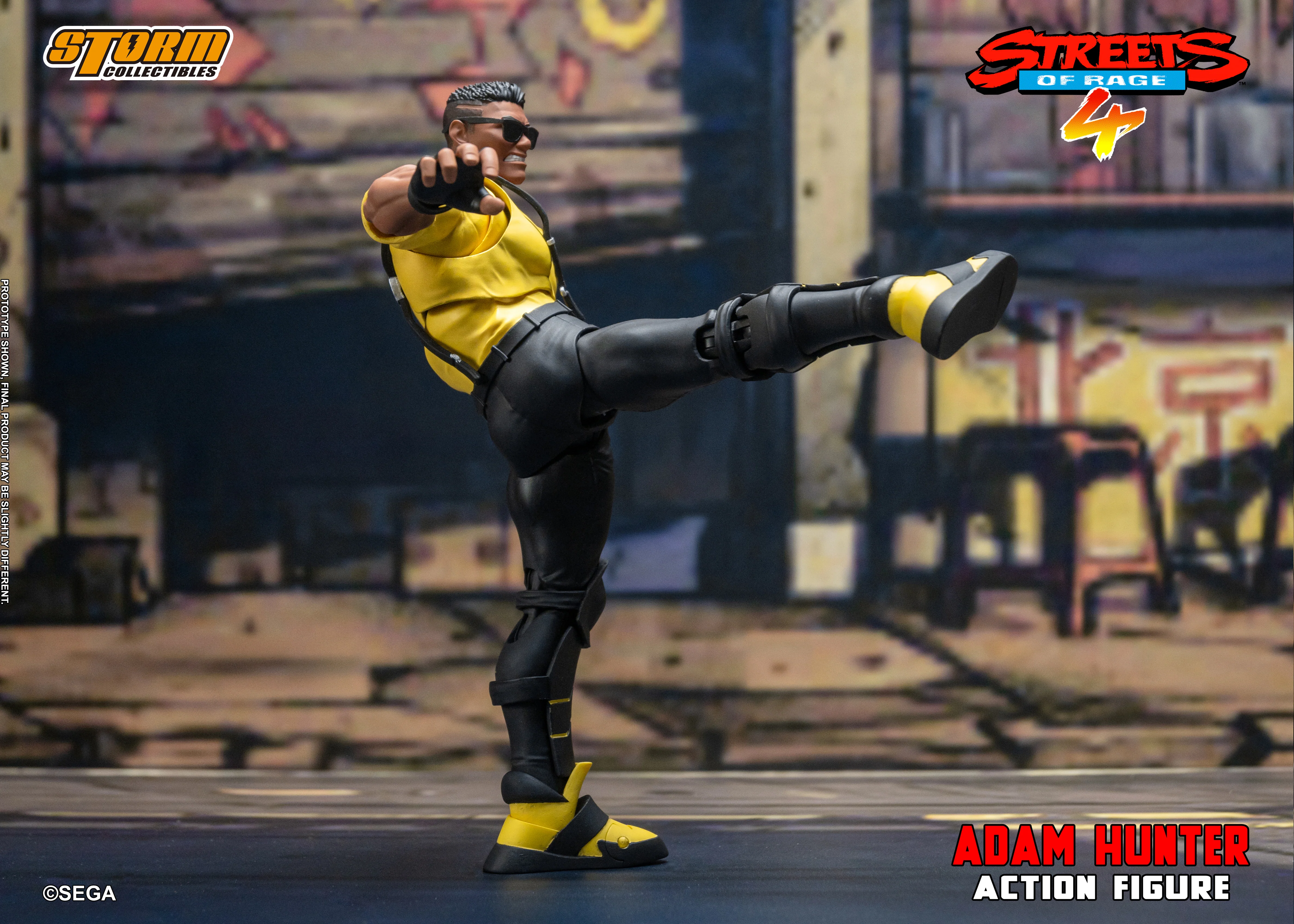 ADAM HUNTER - Street of Rage 4 Action Figure - Image 9