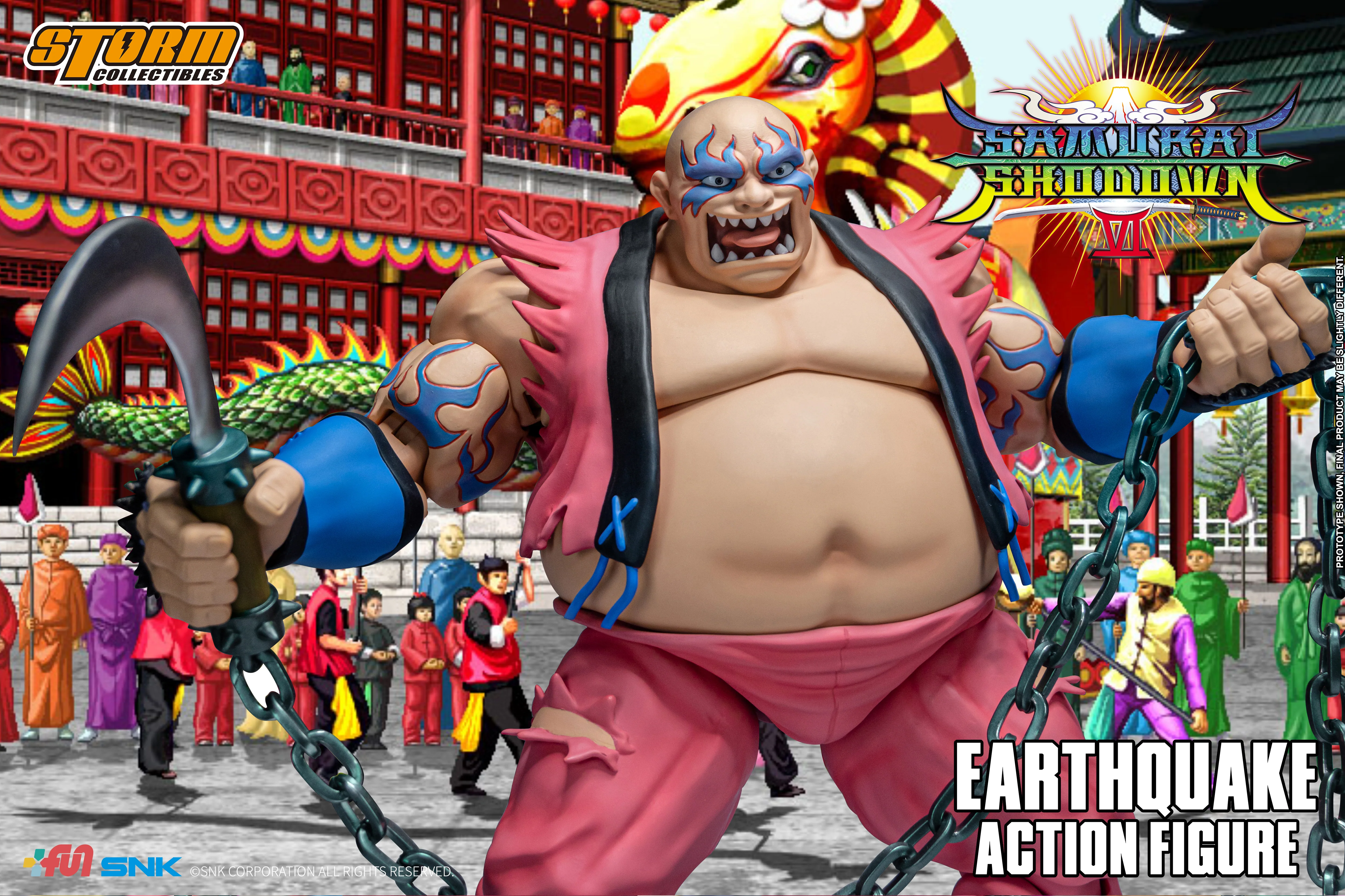 EARTHQUAKE - Samura Shodown VI Action Figure - Image 8